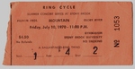Stony Brook 1970 ticket